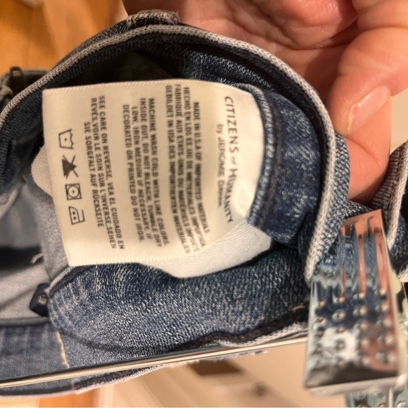 Citizens of Humanity Drew Flip Flop jeans Sz 27 - Picture 5 of 7